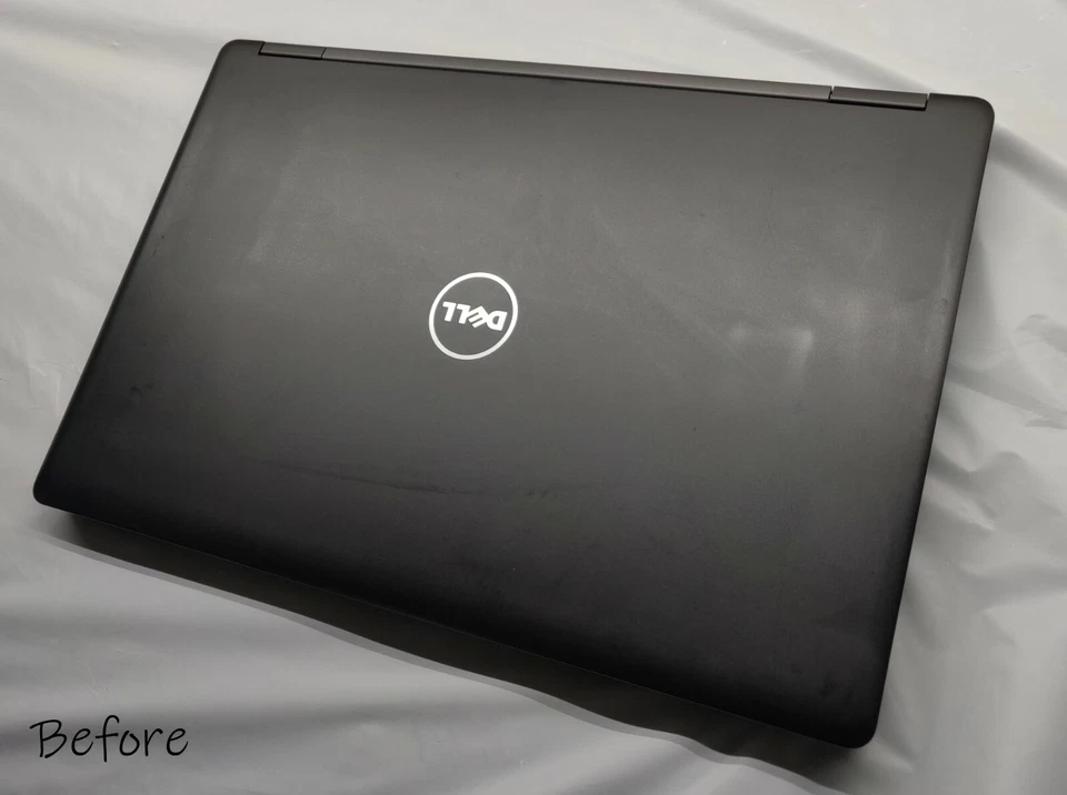 Capa protetora preta texturizada para notebook Dell Latitude 5580 - 5590 + apoio para as mãos - Imagem 4 de 4