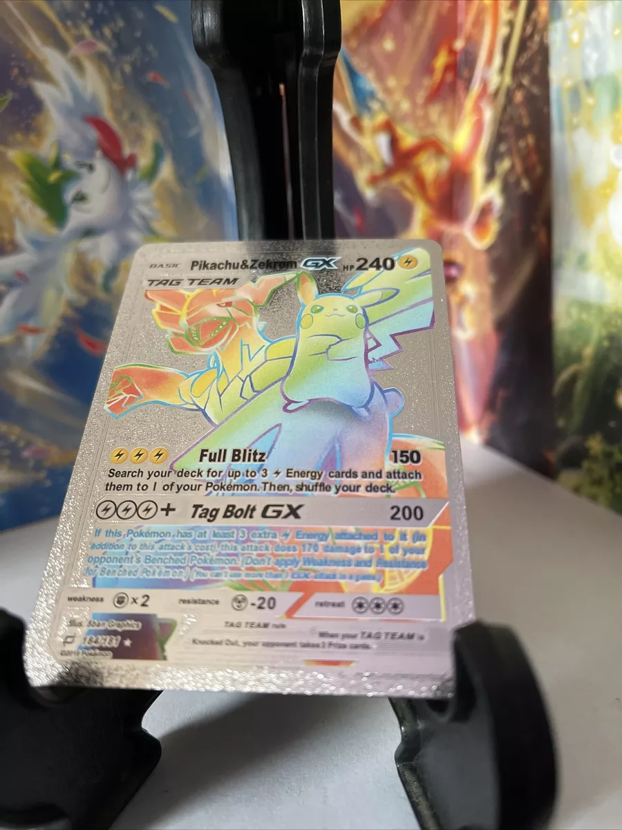 Pikachu & Zekrom GX - Team Up Pokémon card 184/181