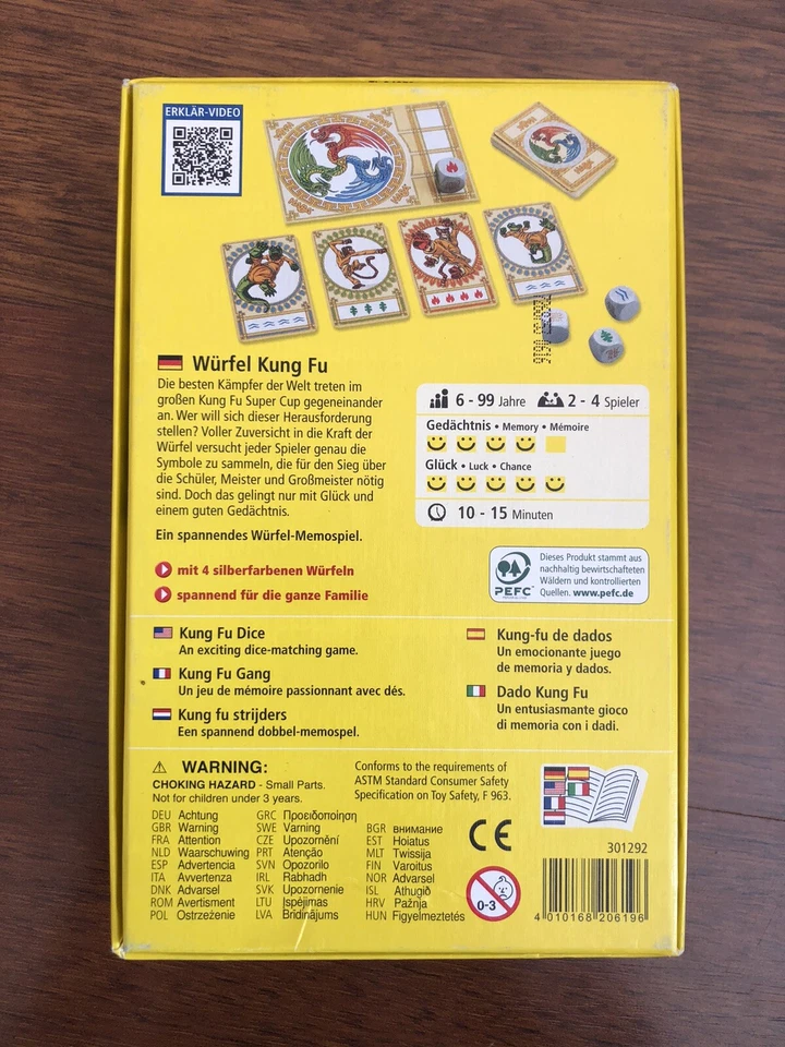 HABA Würfel Kung Fu Spiel ab 6 Jahre - Bild 2 von 4