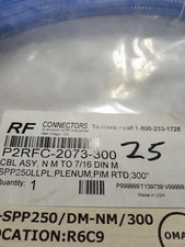 G-SPP250/DM-NM/300 Cable Jumper Plenum PIM 300"