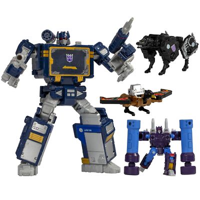 Transformers Legacy G1 Universe Soundwave 7 Inch Action Figure with Cassette ...
