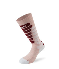  LENZ Skiing Kids 2.0 rosa weiss rot Socken Strümpfe Kinder NEU Skisocken j20