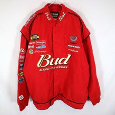 CHASE AUTHENTICS Budweiser Racing Jacket Corporate Logo RD Size 3XL, LTD From JP