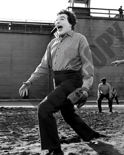 Batman 1966 TV Show Cesar Romero as Joker Playing Prison Baseball 8x10 Photo