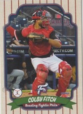 2021 Reading Fightin Phils Colby Fitch RC Rookie Philadelphia Phillies