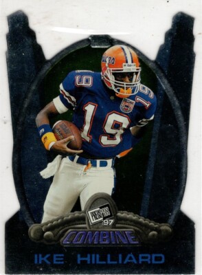 1997 Press Pass Football Ike Hilliard No. 11 Florida Gators