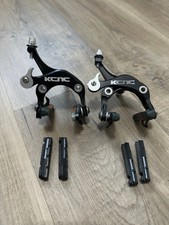 KCNC CB 1 Light Weight Black Rim Brake Bicycle  calipers Extra Pads & Holders