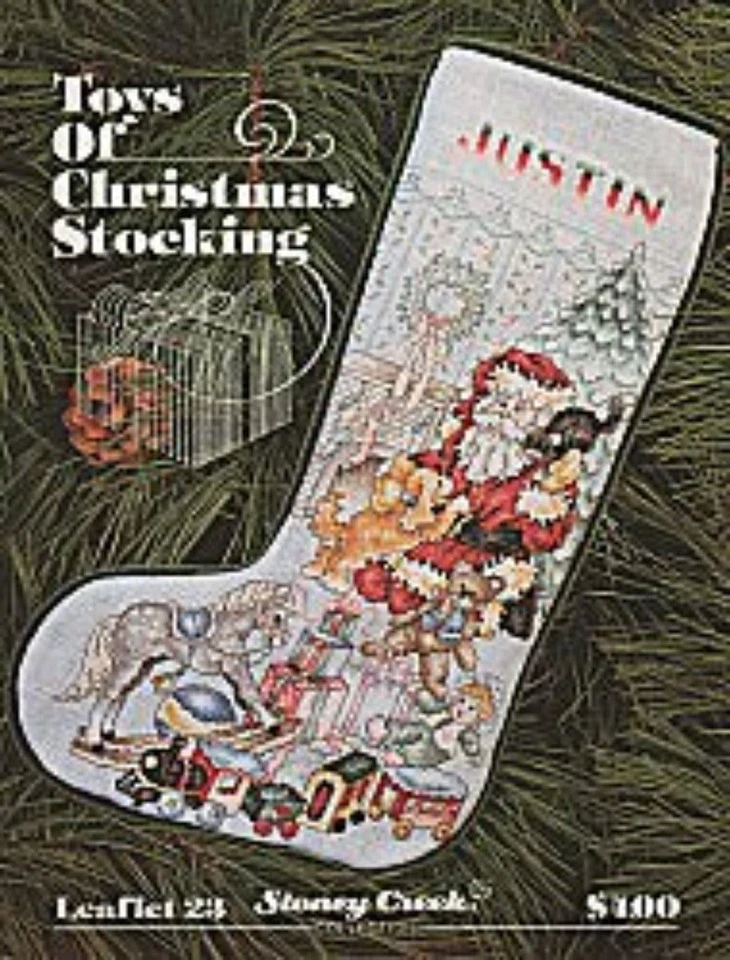 Toys of Christmas Stocking LFT23 by Stoney Creek cross stitch pattern