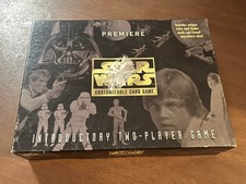 Star Wars PREMIERE INTRODUCTORY TWO-PLAYER CUSTOMIZABLE CARD GAME COMPLETE