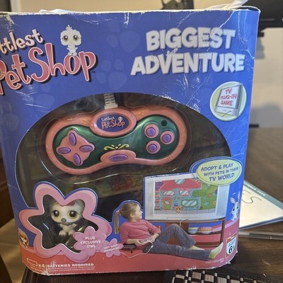 Littlest Pet Shop Biggest Adventure Plug & Play Video Game Hasbro 2007 NIB