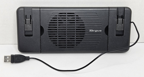 Targus AWE23US USB Laptop Cooling Pad Adjustable Fan Black