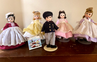 Madame Alexander Little Women Doll Set   Meg, Beth, Amy, Marmee, Laurie