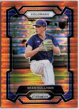 2024 Panini Prizm #288 Sean Sullivan Orange Pulsar Prizms #/399