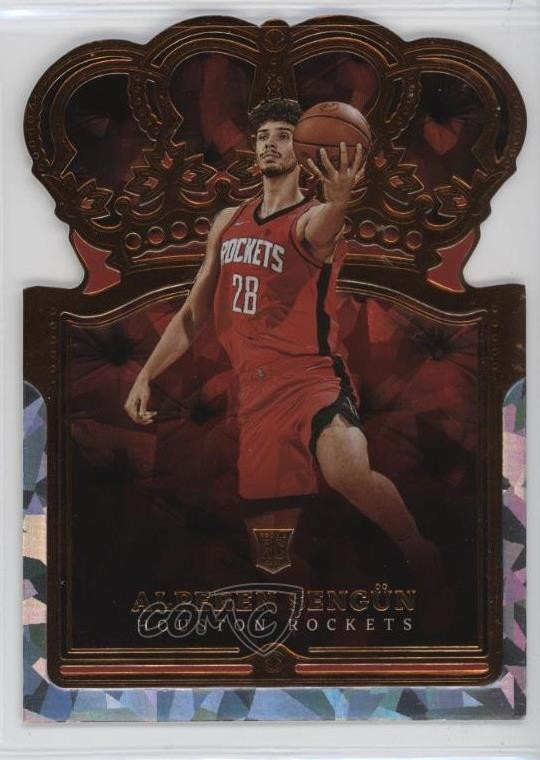 2021-22 Panini Crown Royale Crystal Alperen Sengun #13 Rookie RC 6e0