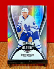 2025-26 Upper Deck Allure #107 Jacob Quillan Black Rainbow