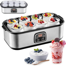 Yogurt Maker with Adjustable Temperature & Time Control,Digital Yogurt Maker Mac