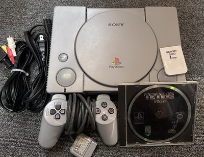 PlayStation 1 Console Bundle w/ Tetris Plus & Controller