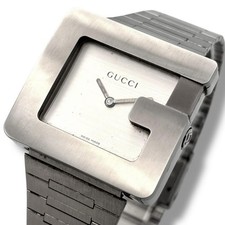 GUCCI 3600M G Face 32mm White Dial Quartz Watch Men's