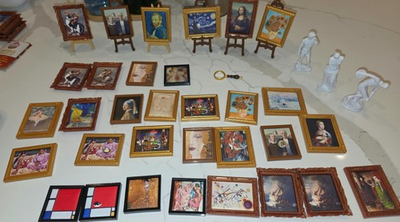 #ad ZURU Mini Brands Mini Art Collection – Mini Art Frames – Masterpieces $10.00