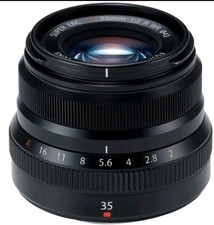 New Fuji FUJIFILM XF 35mm f2 R WR Lens Black New In Box