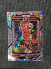 2023 Panini Prizm WNBA Rhyne Howard Atlanta Dream Ice Prizm #118 Basketball Card