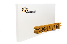 Ceramic Fiber Insulation Board 2300F 24" x 12" x 1" Fireproof Hard Texture ...