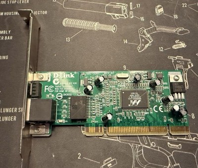 D-Link DGE-530T 10/100/1000 Desktop PCI Adapter Gigabit Ethernet