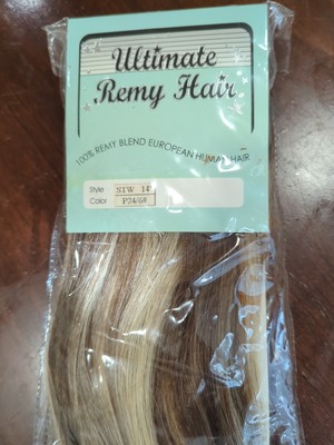 Ultimate remy human hair extensions Stw 14'' European Quality Blonde Highlights