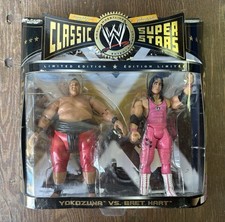 WWE Classic Superstars Yokozuna vs Bret Hart Jakks Figure 2-Pack