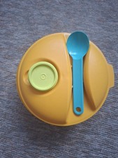 Tupperware Salat to go 1L mit Besteck und Dressingbehälter 