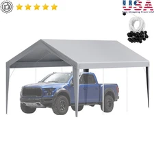 Durable Waterproof Canopy Cover Temporary Garage Easy Installation UV Protection