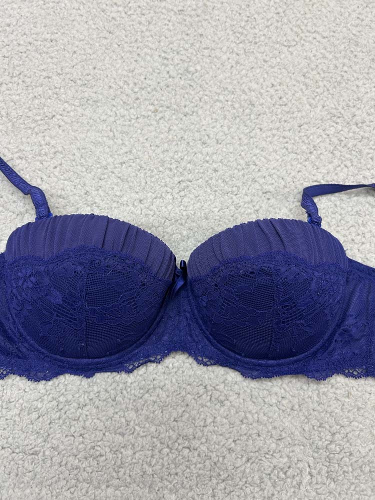 Adore Me Bra 34C Push Up Bra Padded Demi Lingerie Bra