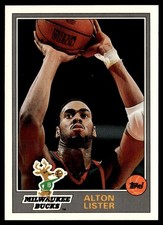 1992-93 Topps Archives Alton Lister Milwaukee Bucks #17