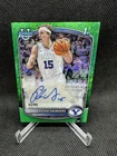 Richie Saunders 2025-26 Bowman Chrome U Green Shimmer Auto 1st #CPA-RS #/99