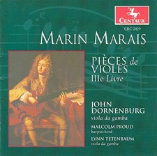 Pieces de Violes: Iiie Livre - Dornenburg,John CD QZVG The Cheap Fast Free Post