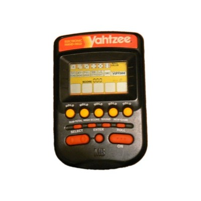 Vintage 1995 Milton Bradley Electronic Handheld Yahtzee Game 4511 Works READ