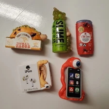 Zuru Mega Gross Mini Brands Series 2 Lot Of 5 RARE- old lice, EyePhone, Slime