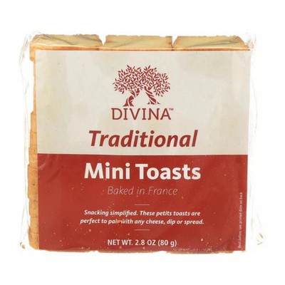 Toast Mini 2.82 Oz(Case Of 24)  by Divina