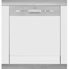 EXQUISIT Einbau-Geschirrspüler EGSP6012-EB-030E - silber - teilintegriert - 60