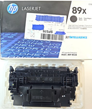NEW OPEN - OEM HP 89X LaserJet Toner Cartridge - Black CF289X High Yield