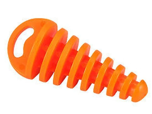 2 Takt Motorrad Motocross Auspuffloch Orange - Bild 1 von 1