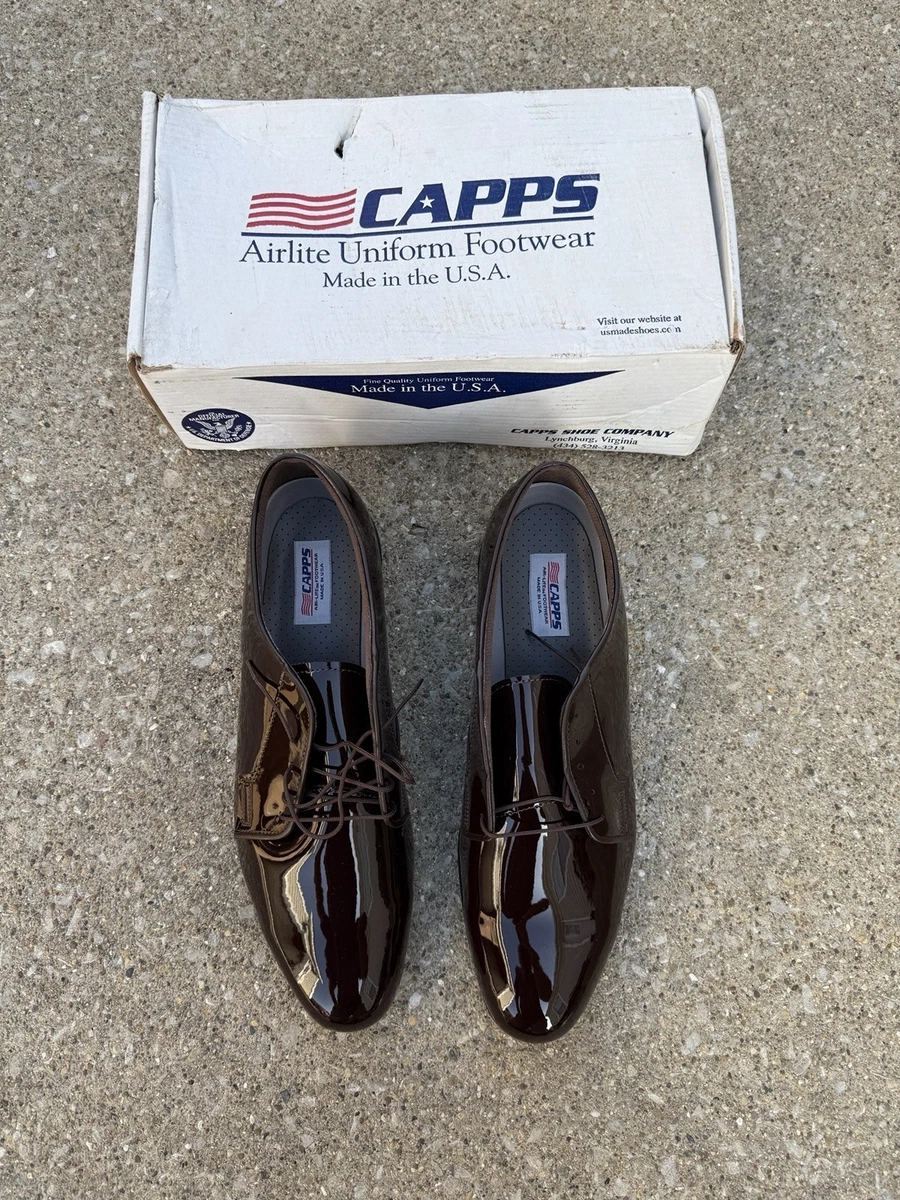 Oxford Brown Patent Leather Dress Shoes for Men for sale | eBay display picture 1