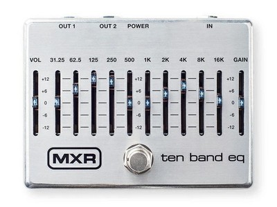 MXR M108S 10 Band Graphic EQ Equalizer Equalizer Effektpedal Japan