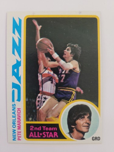 Pete Maravich #80 1978 Topps card