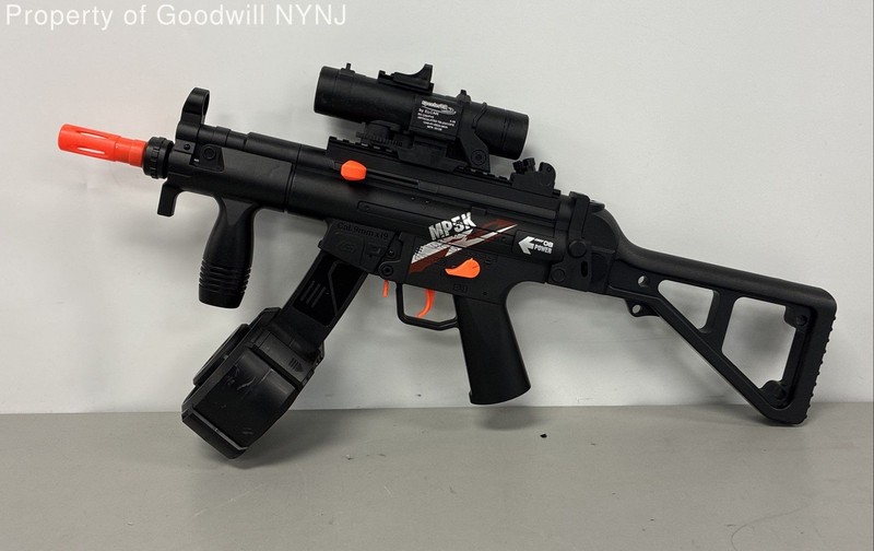 Airsoft MPSK Toy Blaster Rifle with SpecterDR Scope and Drum Magazine