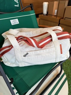 Lacoste x STARBUCKS Korea 2025 Multiple Bag Green Ivory Limited
