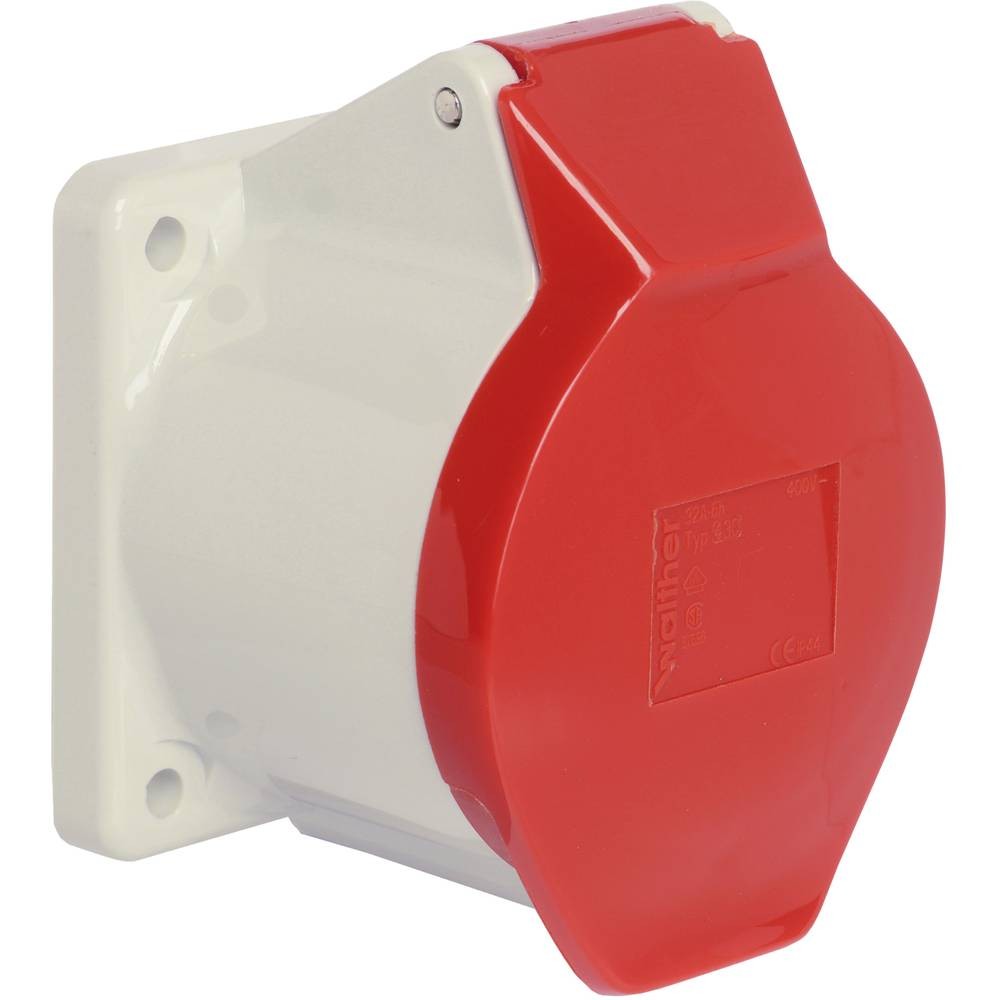 Prise femelle CEE 32A 5 pôles 400V connecteur industriel Walther Werke 430 IP44