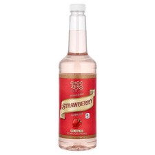 Premium Syrup, Strawberry, Sugar Free, 25.4 fl oz 750 ml 