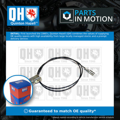 Handbrake Cable fits VAUXHALL VIVARO X83 2.0D Centre 06 to 14 Hand Brake Parking