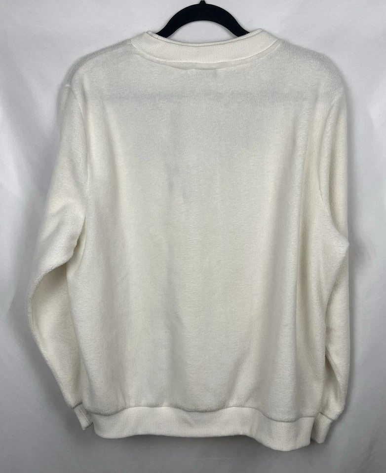 Sudadera De Colección Allison Daley Grandmacore Cardenal Navidad Bordada L Años 90 Foto 2 de 4